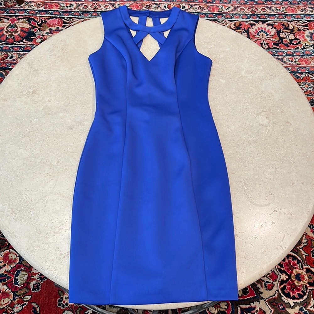 🎉 🍾  🥂 Guess Dress 👗 sz 2 Royal Blue 🤩